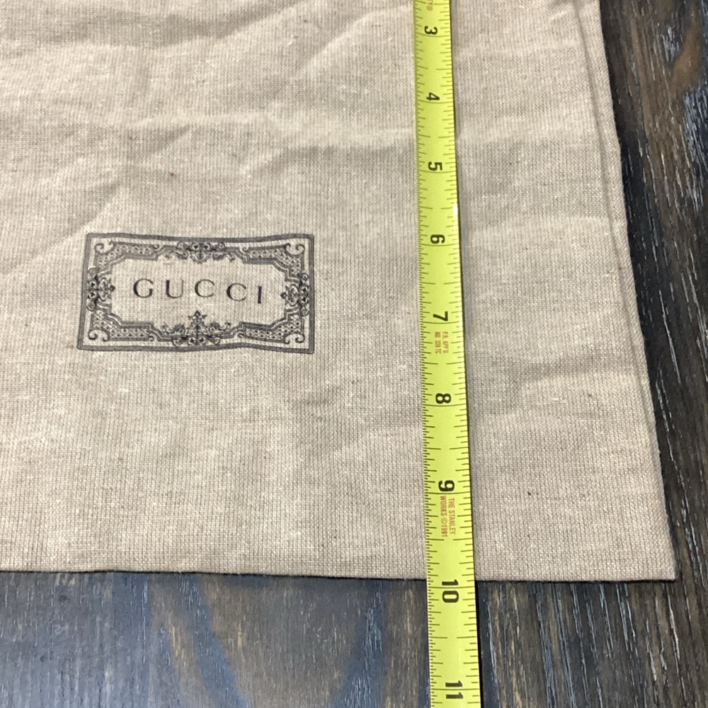 Gucci Beige Drawstring Dust Bag - Picture 4 of 6